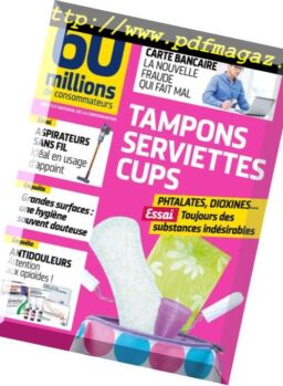 60 Millions de Consommateurs – Mars 2019