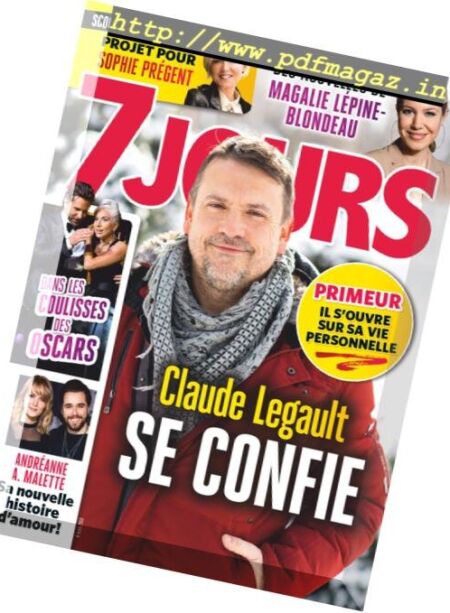 7 Jours – 08 mars 2019 Cover
