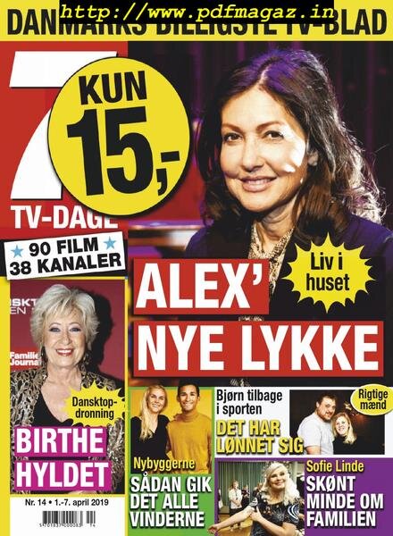 7 TV-Dage – 01 april 2019 Cover