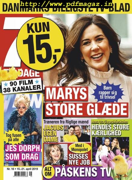 7 TV-Dage – 15 april 2019 Cover