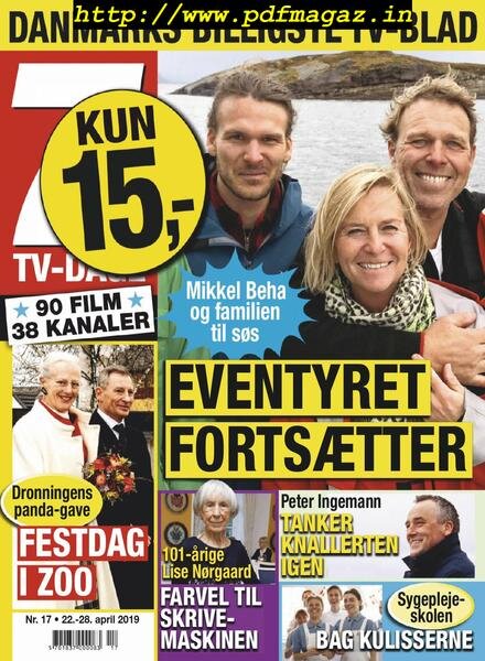 7 TV-Dage – 22 april 2019 Cover
