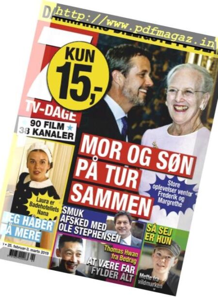 7 TV-Dage – 25 februar 2019 Cover