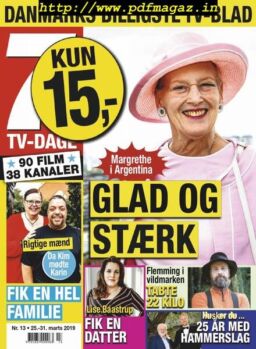 7 TV-Dage – 25 marts 2019