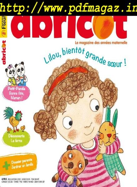 Abricot – mai 2019 Cover