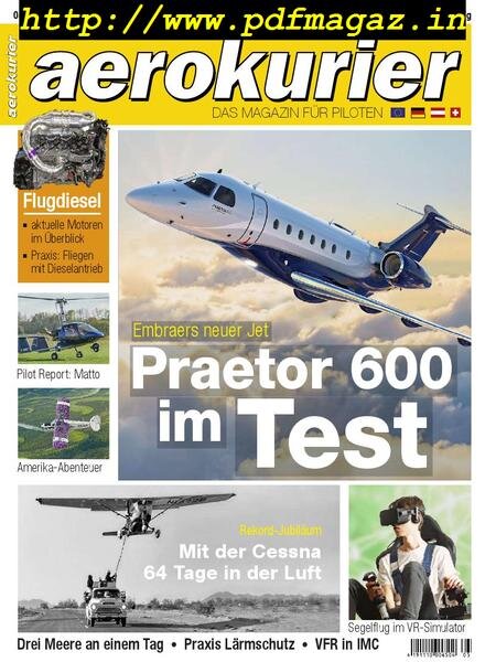 Aerokurier Germany – Mai 2019 Cover
