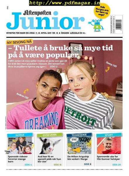 Aftenposten Junior – 09 april 2019 Cover