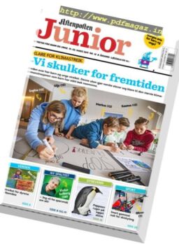 Aftenposten Junior – 19 mars 2019