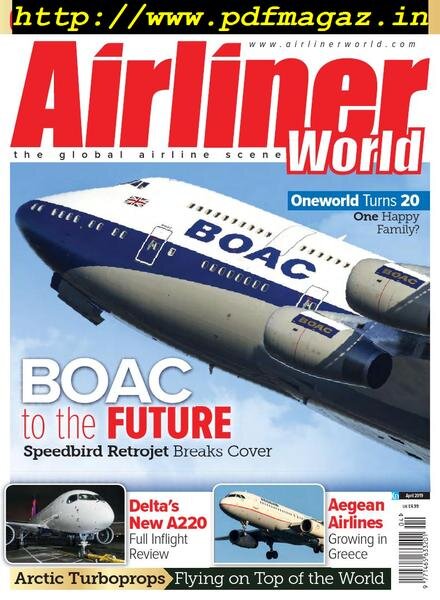 Airliner World – April 2019 Cover