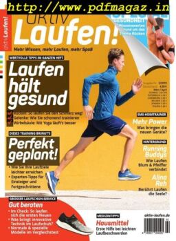 Aktiv Laufen – Marz-April 2019