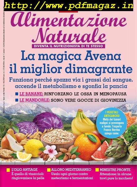 Alimentazione Naturale – Febbraio 2019 Cover