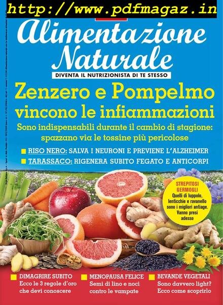 Alimentazione Naturale – Marzo 2019 Cover