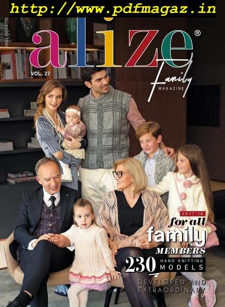 Alize Hand Knitting – March 2019 Cover