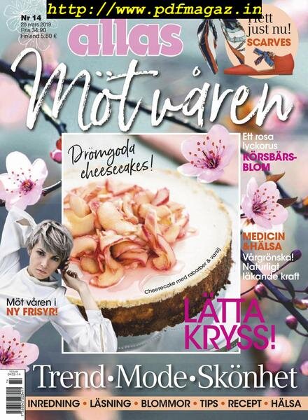 Allas – 28 mars 2019 Cover