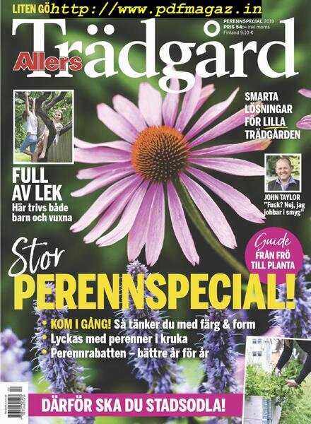Allers Tradgard – maj 2019 Cover