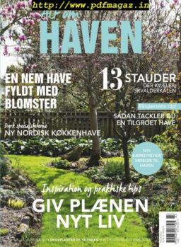Alt om haven – april 2019