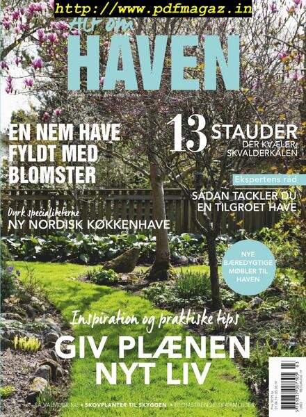 Alt om haven – april 2019 Cover