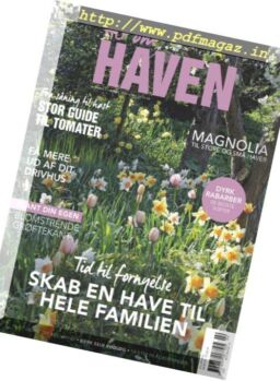 Alt om haven – marts 2019