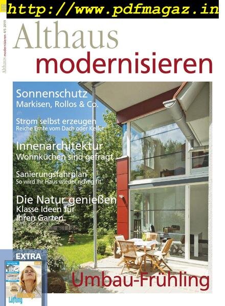 Althaus Modernisieren – Marz 2019 Cover