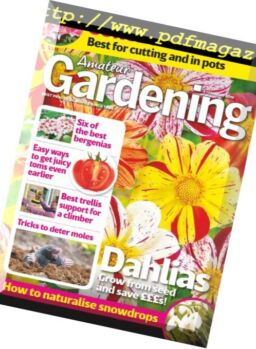 Amateur Gardening – 02 February 2019