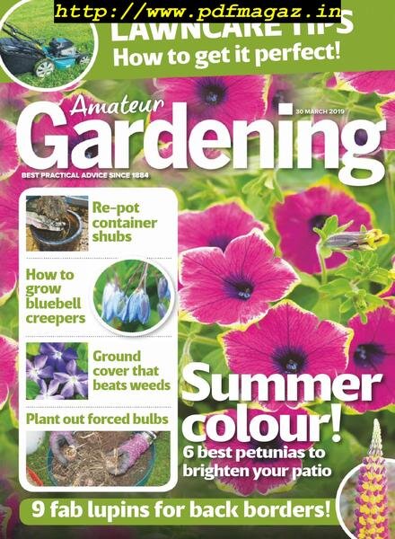 Amateur Gardening – 09 April 2019 Cover