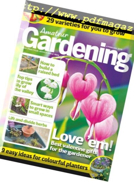 Amateur Gardening – 09 February 2019 Cover
