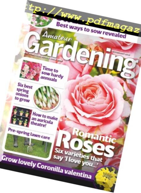 Amateur Gardening – 16 February 2019 Cover