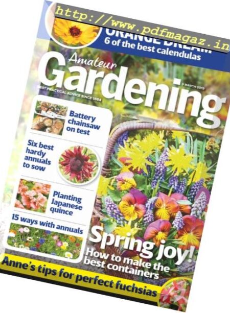 Amateur Gardening – 19 March 2019 Cover
