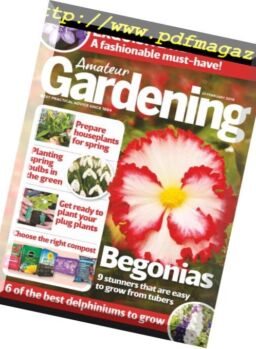 Amateur Gardening – 23 February 2019