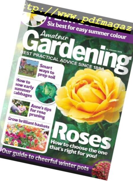 Amateur Gardening – 26 January 2019 Cover