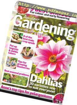 Amateur Gardening – 26 March 2019