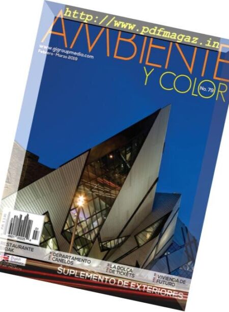 Ambiente y color – Febrero-Marzo 2019 Cover