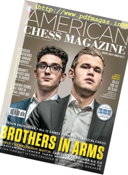 American Chess Magazine – Issues 9, Winter 2019 Cover