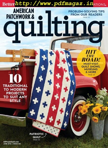 American Patchwork & Quilting – June 2019 Cover