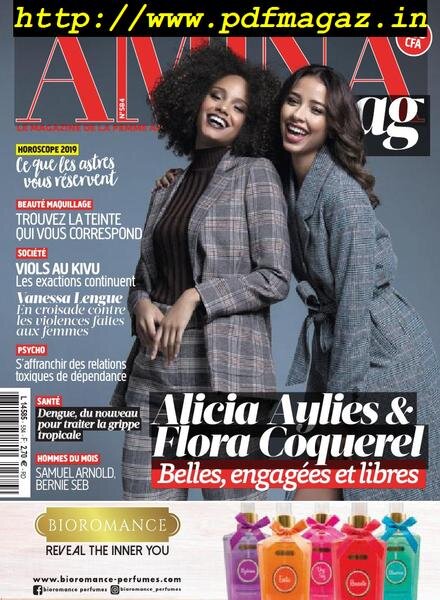 Amina – janvier 2019 Cover