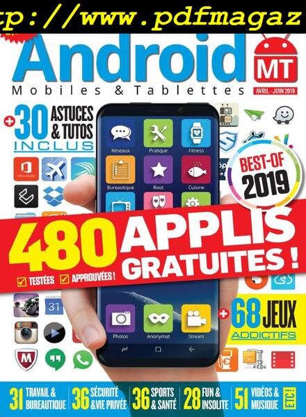 Android Mobiles et Tablettes – mars 2019 Cover