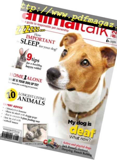 Animal Talk – April 2019 Cover