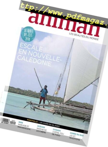 Animan – janvier 2018 Cover
