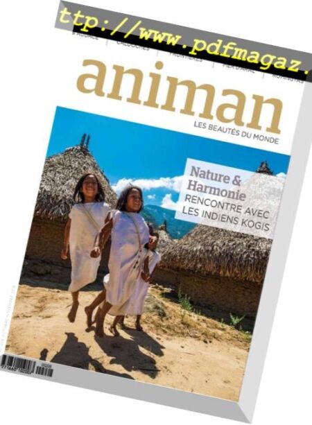 Animan – septembre 2018 Cover