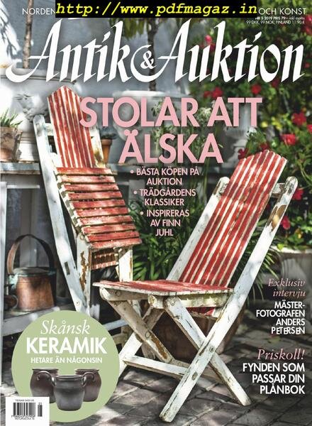 Antik & Auktion – maj 2019 Cover