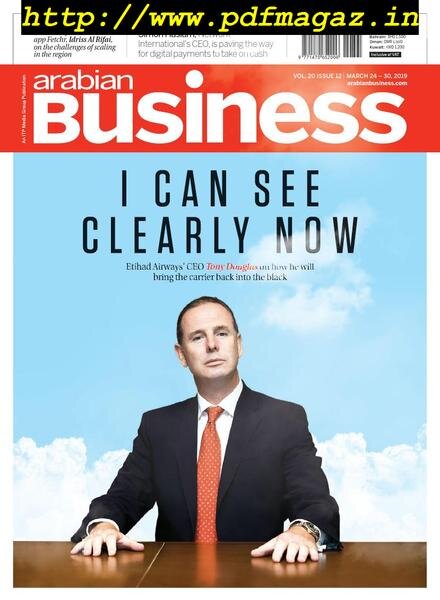 Arabian Business – March 24, 2019 Cover