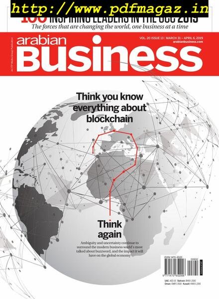 Arabian Business – March 31, 2019 Cover