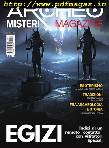 Archeo Misteri – Aprile 2019 Cover