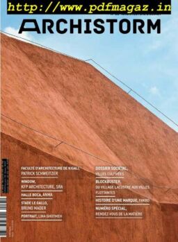 Archistorm – mars 2019