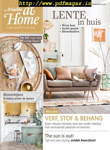 Ariadne at Home – april 2019 Cover