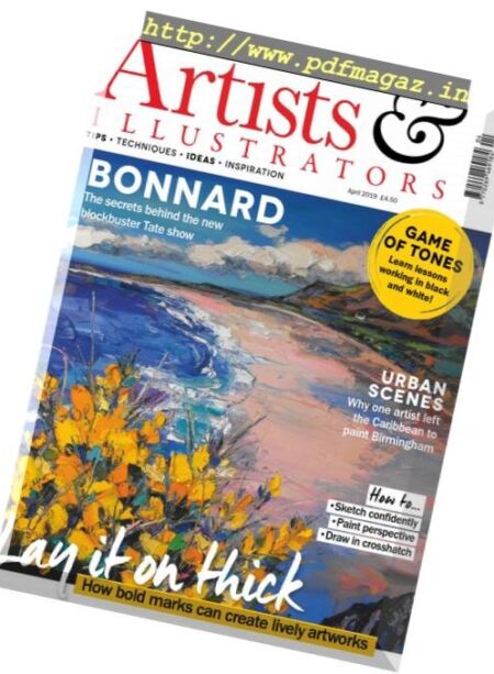 Artists & Illustrators – April 2019 Cover