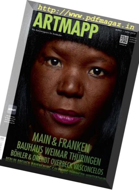 Artmapp Magazin – Fruhjahr 2019 Cover