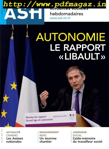 ASH – 05 avril 2019 Cover
