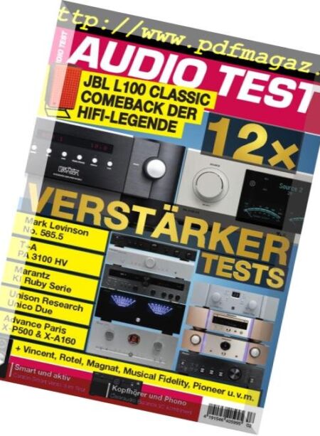 Audio Test – Februar 2019 Cover
