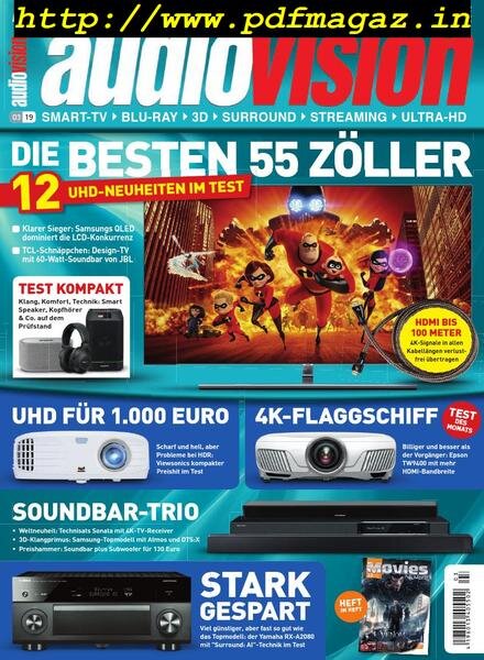 Audiovision – Marz 2019 Cover