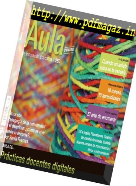 Aula de Innovacion Educativa – marzo-abril 2019 Cover